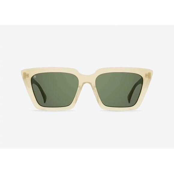 NEW RAEN OPTICS women\'s keera cat-eye sunglasses in villa / emerald green